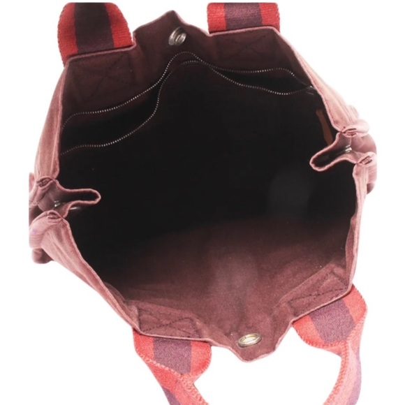 Hermes Fourre Tout PM handbag tote bag silver hardware unisex Brown Pre Loved - Picture 3 of 9